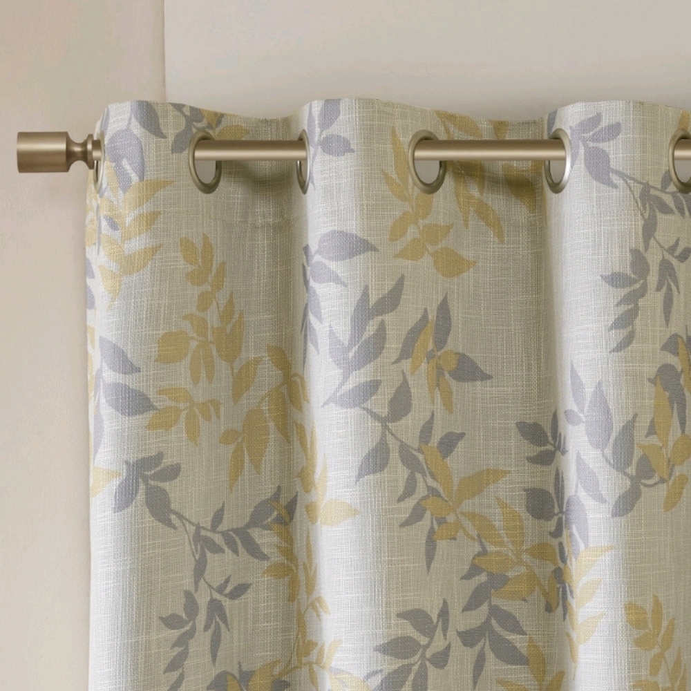 Blackout Curtain 50"W×84"L One Panel SunSmart New
